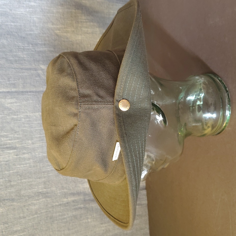 VINTAGE LL Bean Freeport Maine Ultimate Hat Olive Goretex Safari USA Mens Large
